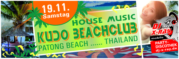 DJ X-Ray - KUDO Beachclub - House Music